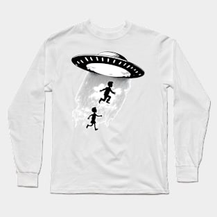 To infinity - I want to leave - UFO Long Sleeve T-Shirt